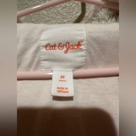 NWOT Cat & Jack Pink Soft Jacket Size 3T - Picture 9 of 9